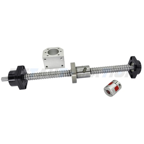 SFU1605 Ball Screw with DSG16H Housing Bracket+FK12 FF12 Support+Coupling SFU1605 Ball Screw with DSG16H Housing Bracket+FK12 FF12 Support+Coupling