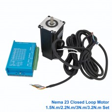 Nema 23 Closed Loop Stepper Servo Motor 1.5N.m 2.2N.m 3N.m 57HB250 HB808C Driver