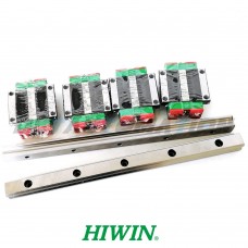 HIWIN HGR15 Linear Guide with HGW15CC ZA C Carriage Blocks