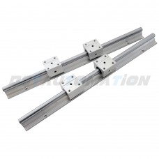 SBR12 Linear Shaft Rail Support with SBR12UU Linear Bearing Blocks